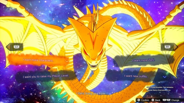 Super Shenron wishes