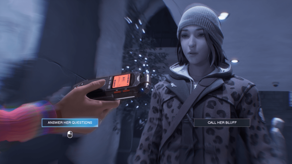 Answer Loretta's questions or call her bluff in Life is Strange: Double Exposure