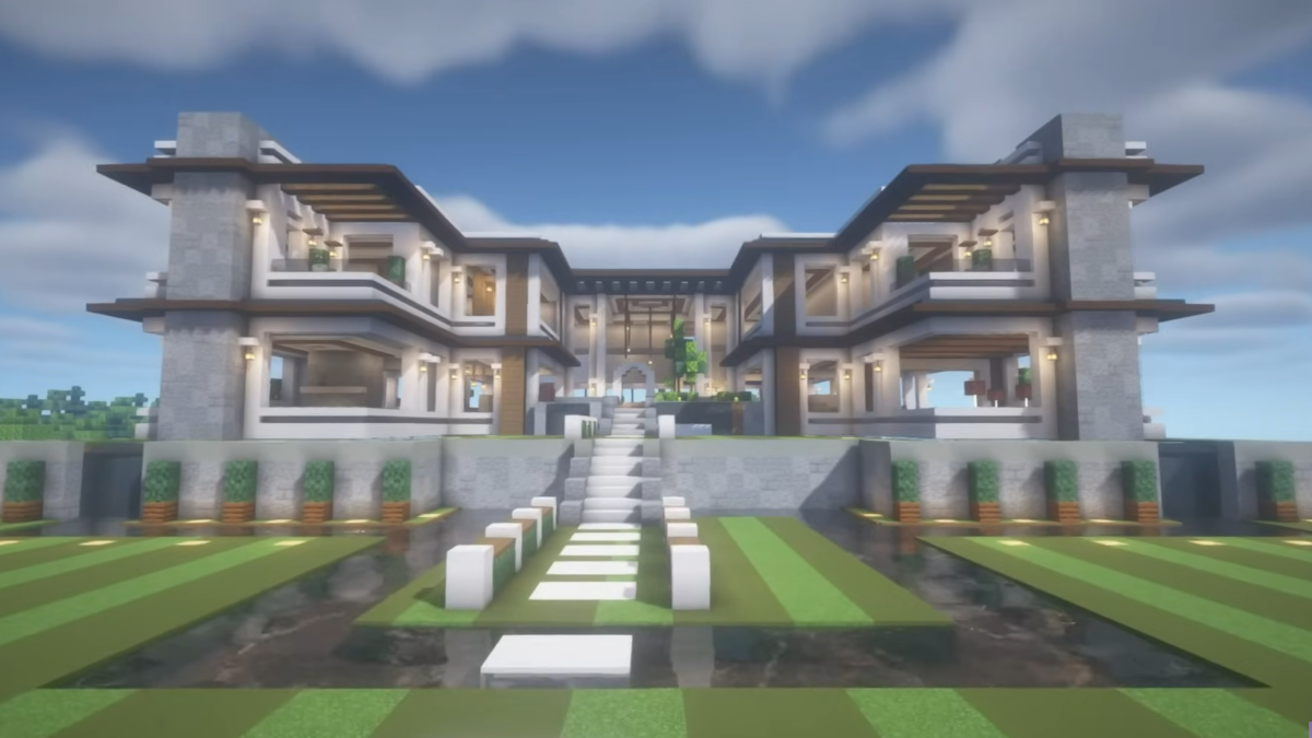 Modern Mansion made by FlyingCow in Minecraft