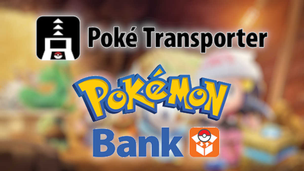 Poké Traansporter and Pokémon Bank can't be downloaded any more