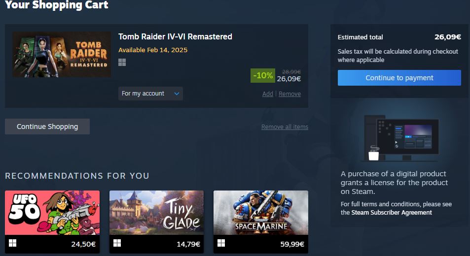 Steam's storefront update