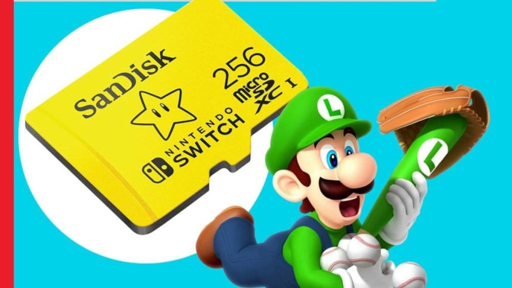 This Nintendo Switch MicroSD card is perfect for any Switch gamer