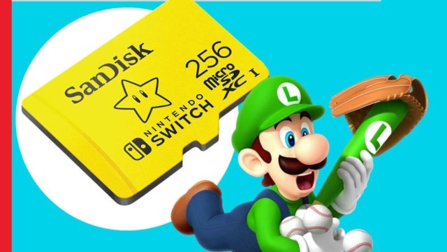 This Nintendo Switch MicroSD card is perfect for any Switch gamer