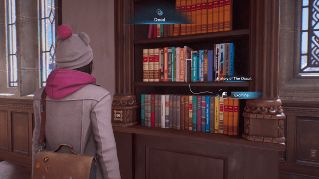 History of the Occult in the Library in Life is Strange: Double Exposure