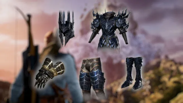 The Wraith Knight Set in Throne and Liberty