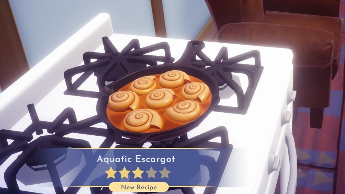 How to make Aquatic Escargot in Disney Dreamlight Valley