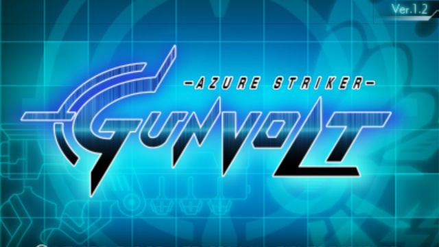 Azure Striker Gunvolt Title Screen