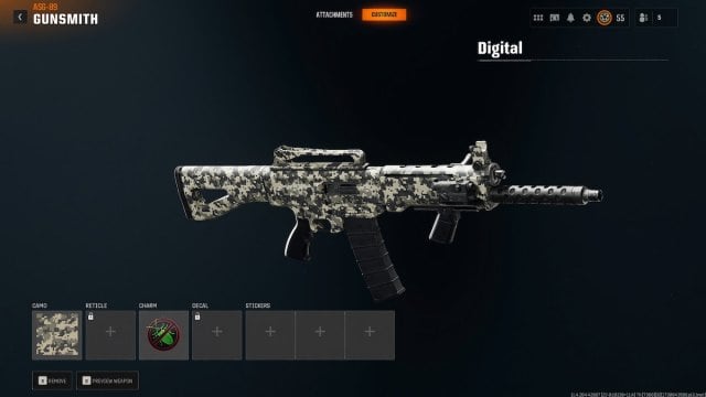 ASG-89 Customize in Black Ops 6