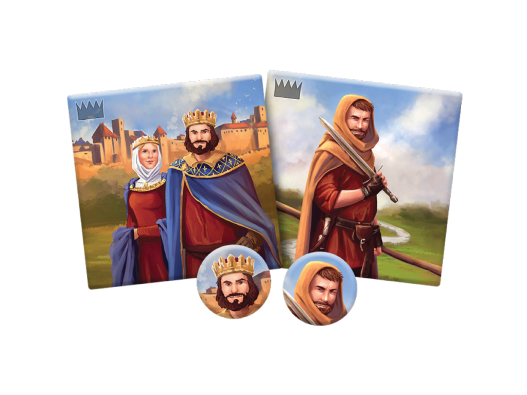 Carcassonne Count, Kings, And Robber Expansion