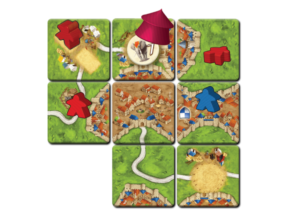 Carcassonne Under The Big Top Expansion