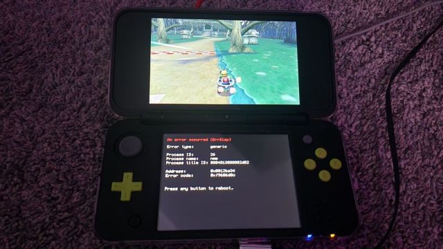 Fishguy's 2DS crashes, marking the end of the Nintendo Network.