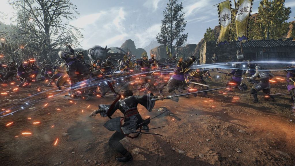 Gameplay of the demo of Dynasty Warriors Origins.