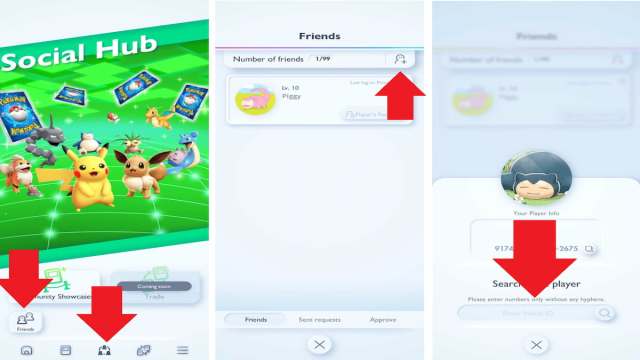 How to add Pokémon TCG Pocket friend codes