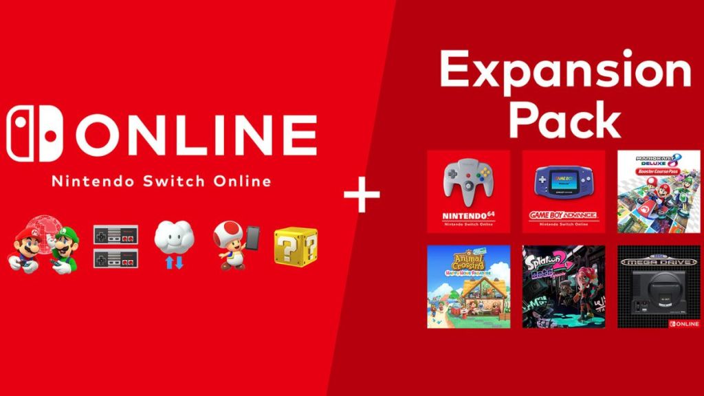 Nintendo Switch Online + Expansion Pack.