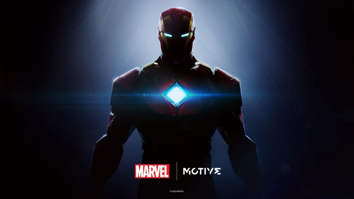 Official promotional image of EA and Motive's Iron Man game.