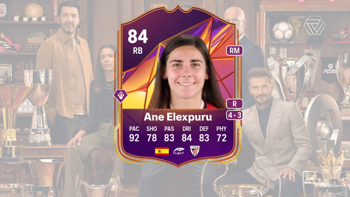 An image of Ane Elexpuru Track Stars objective in EA FC 25