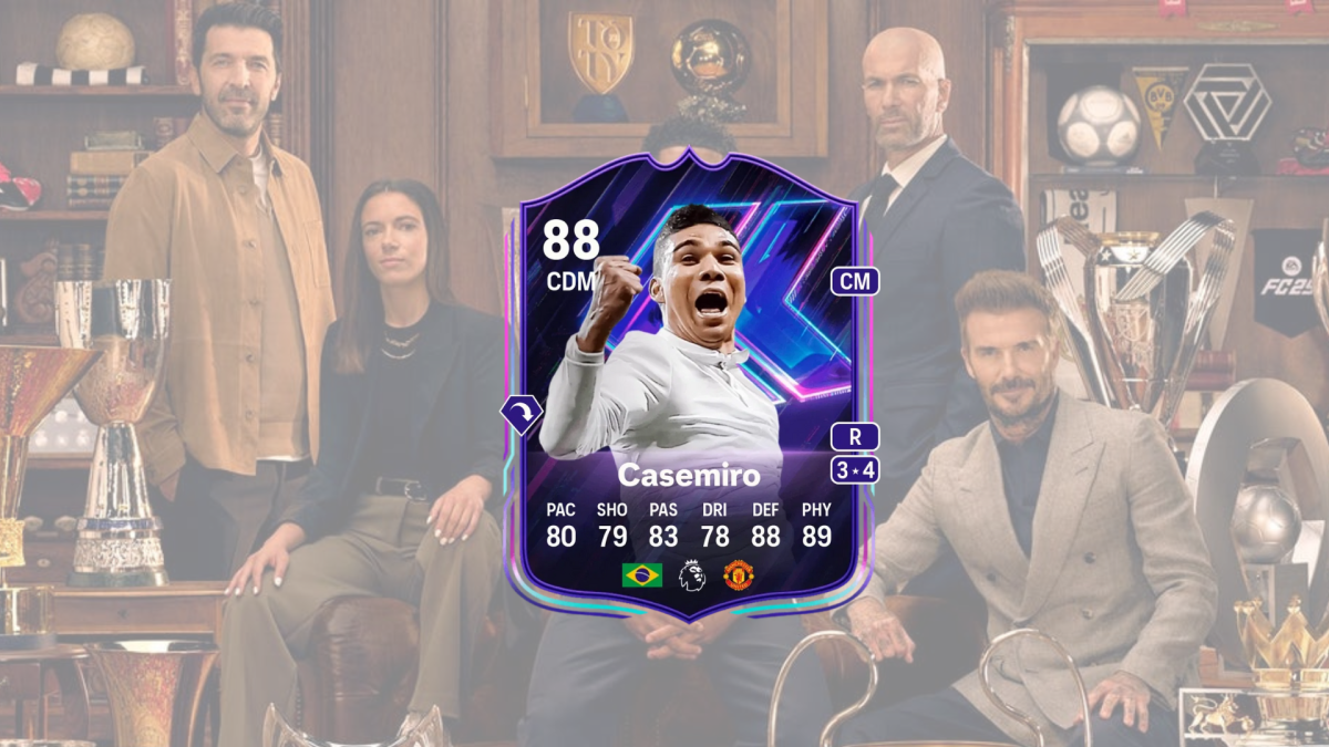 An image of Casemiro Flashback SBC solutions in EA FC 25