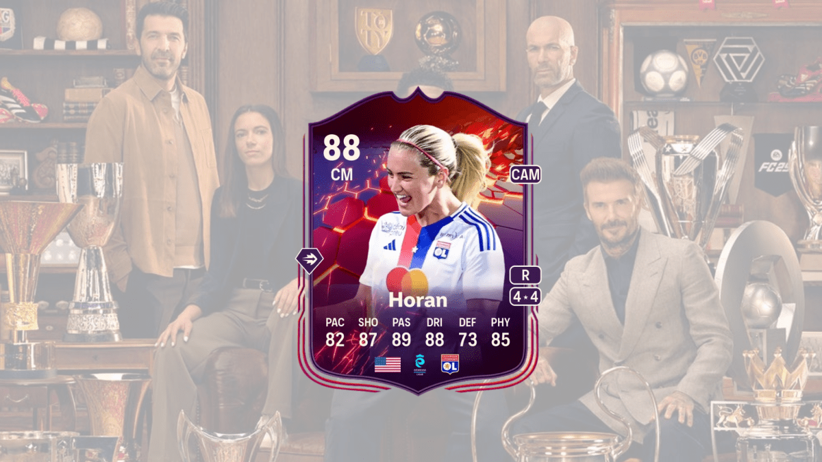 An image of Lindsey Horan Trailblazers SBC in EA FC 25