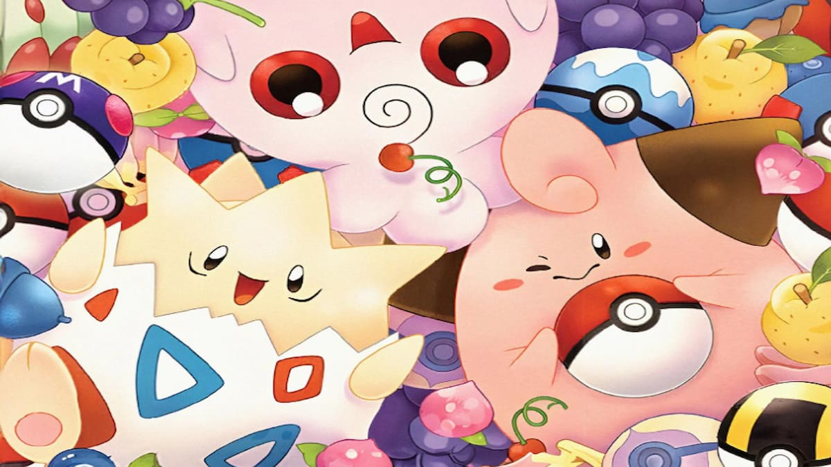 Pokemon TCG Togepi Cleffa and Igglybuff card art