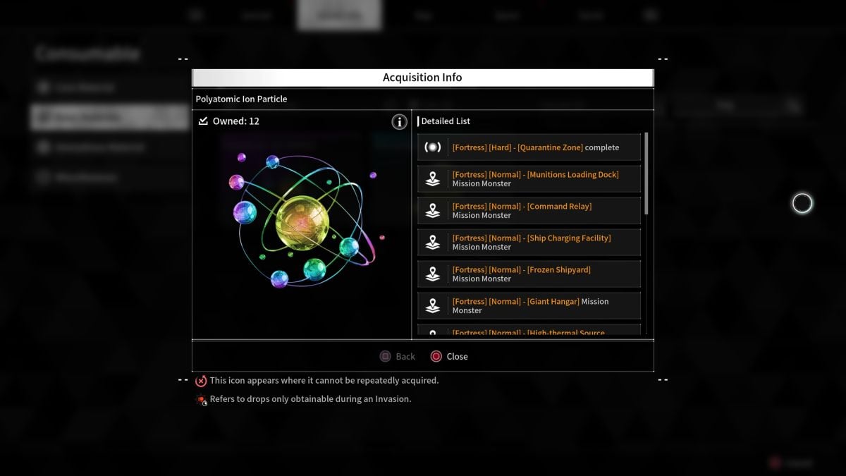 The First Descendant Polyatomic Ion Particle farm