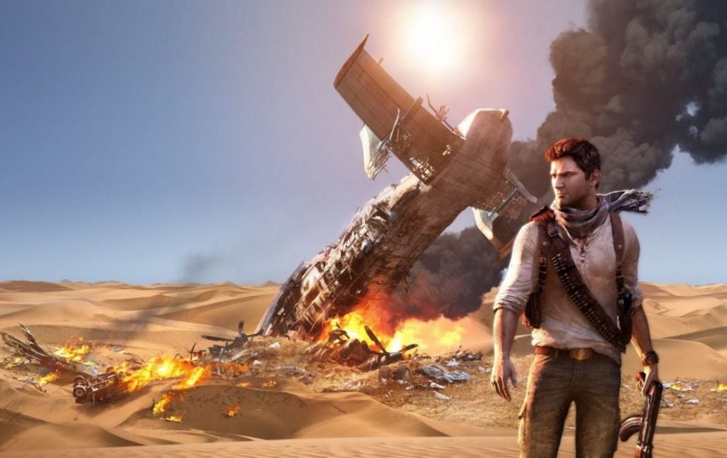 Nathan Drake in Uncharted 3