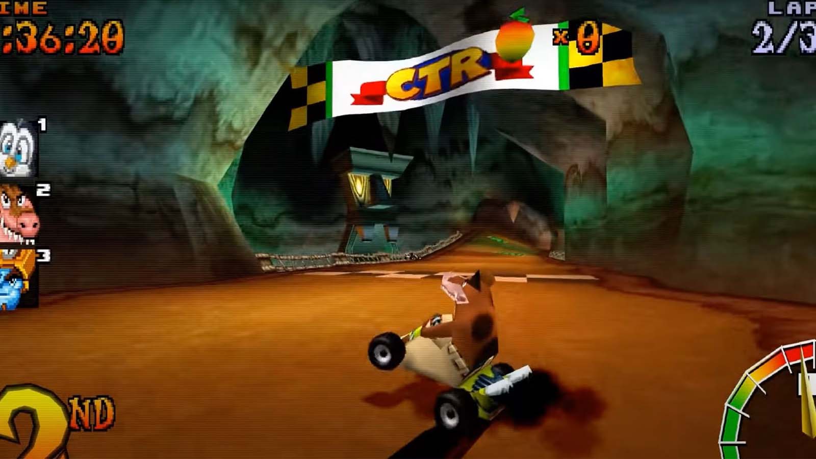 Dingodille in Crash Team Racing