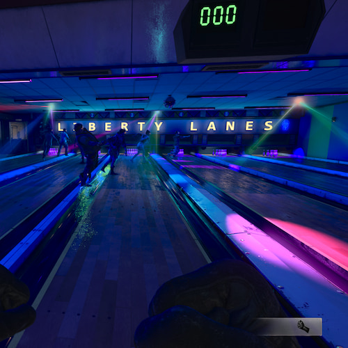 Disco Zombie Bowling minigame