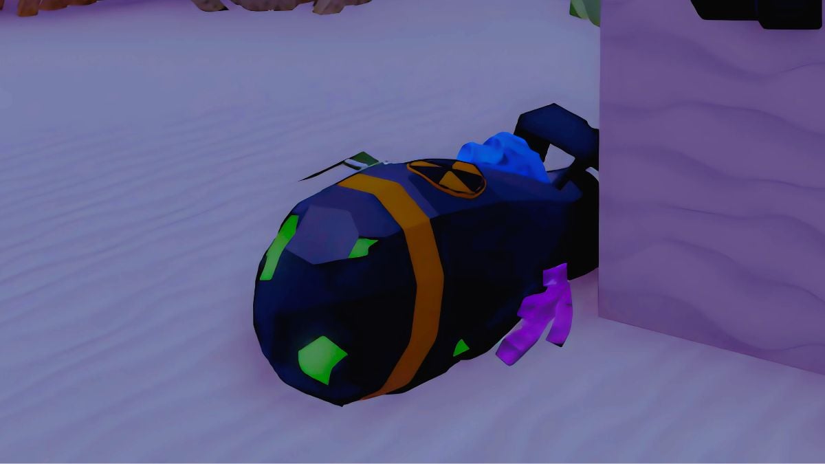 A Nuke (Nuclear Bomb) in the Fisch Roblox experience