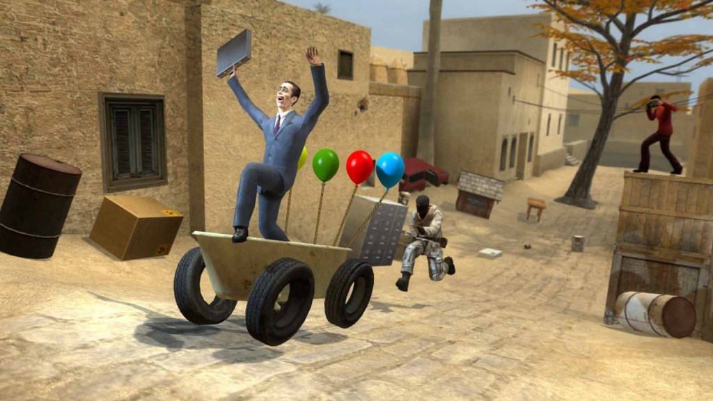 Garry's mod, the best Half-Life 2 mod