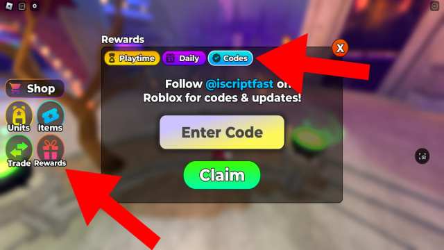 How to redeem Horror Tower Defense codes