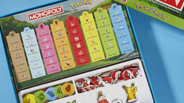 All Pokémon that can be caught in Monopoly Pokémon