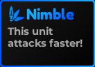 Nimble trait in Anime Realms