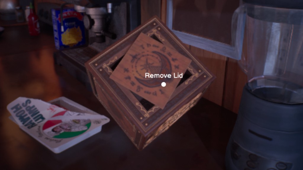 The lid of the Abraxas Puzzle Box in Life is Strange: Double Exposure