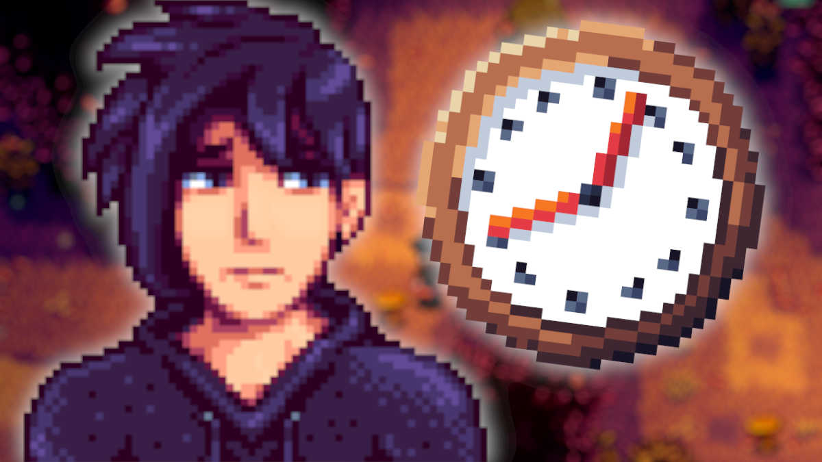 Sebastian's Schedule in Stardew Valley