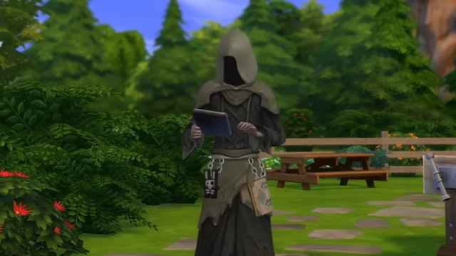 The Grim Reaper in The Sims 4