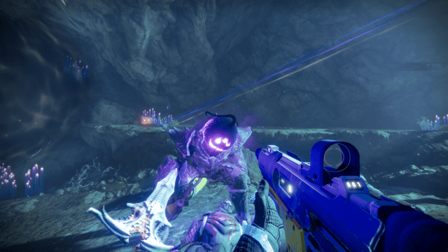 Destiny 2's Headless One enemy in a Haunted Lost Sector.