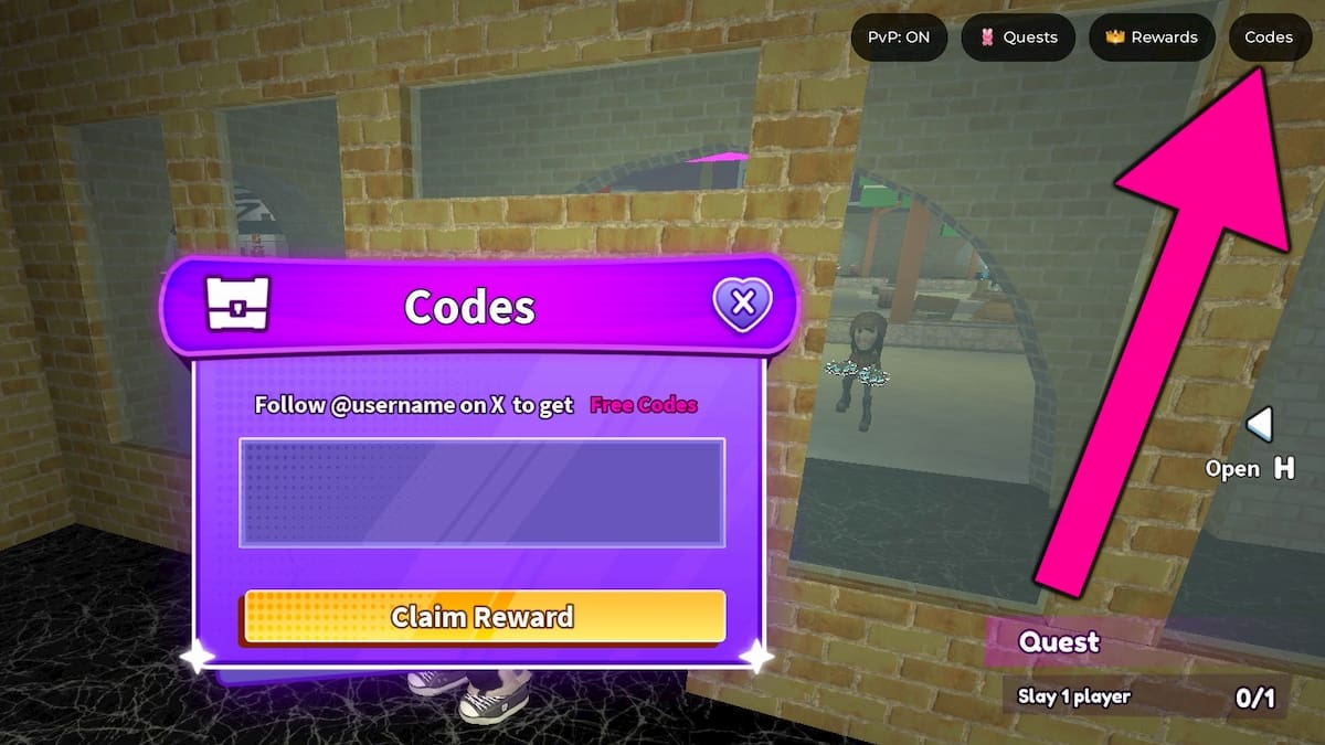 How to redeem Baddies codes.