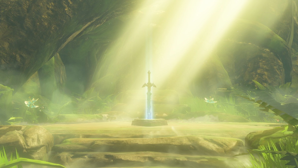 Master Sword in The Legend of Zelda