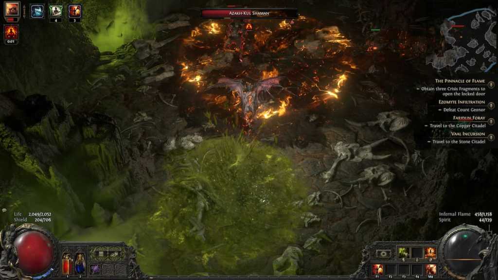 Flame Blast in Path of Exile 2