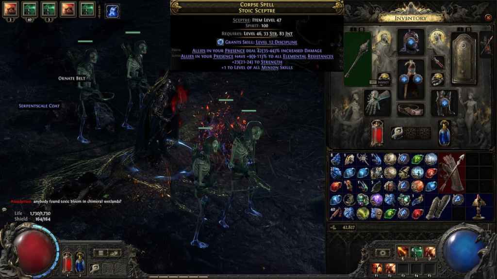 Wielding a Sceptre in Path of Exile 2