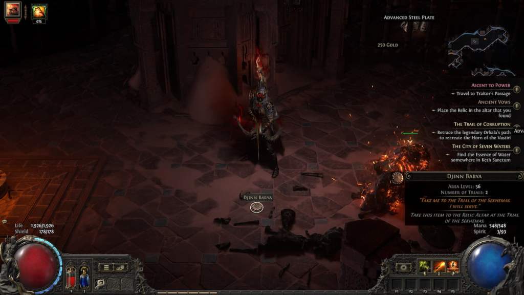 Sekhamas Trial Coin in Path of Exile 2