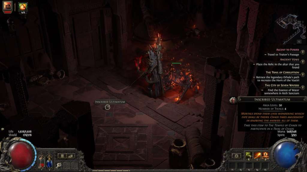 Chaos Trial Coin in Path of Exile 2