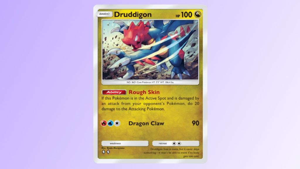 Pokemon TCGP Druddigon