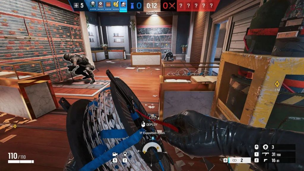 Defender gameplay in Rainbow Six Siege