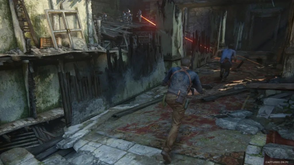 Firearms combat in Uncharted 4: A Thief's End