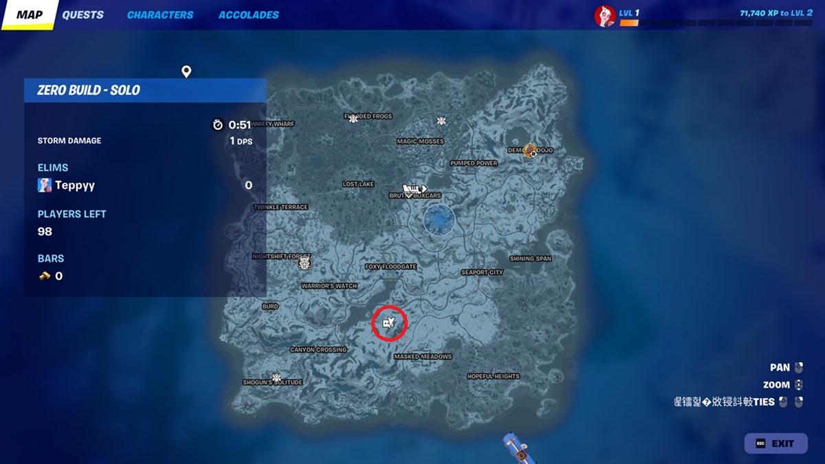 Where to find Sgt. Winter in Fortnite Winterfest event