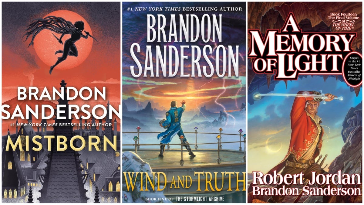 Best Brandon Sanderson Books Ranked