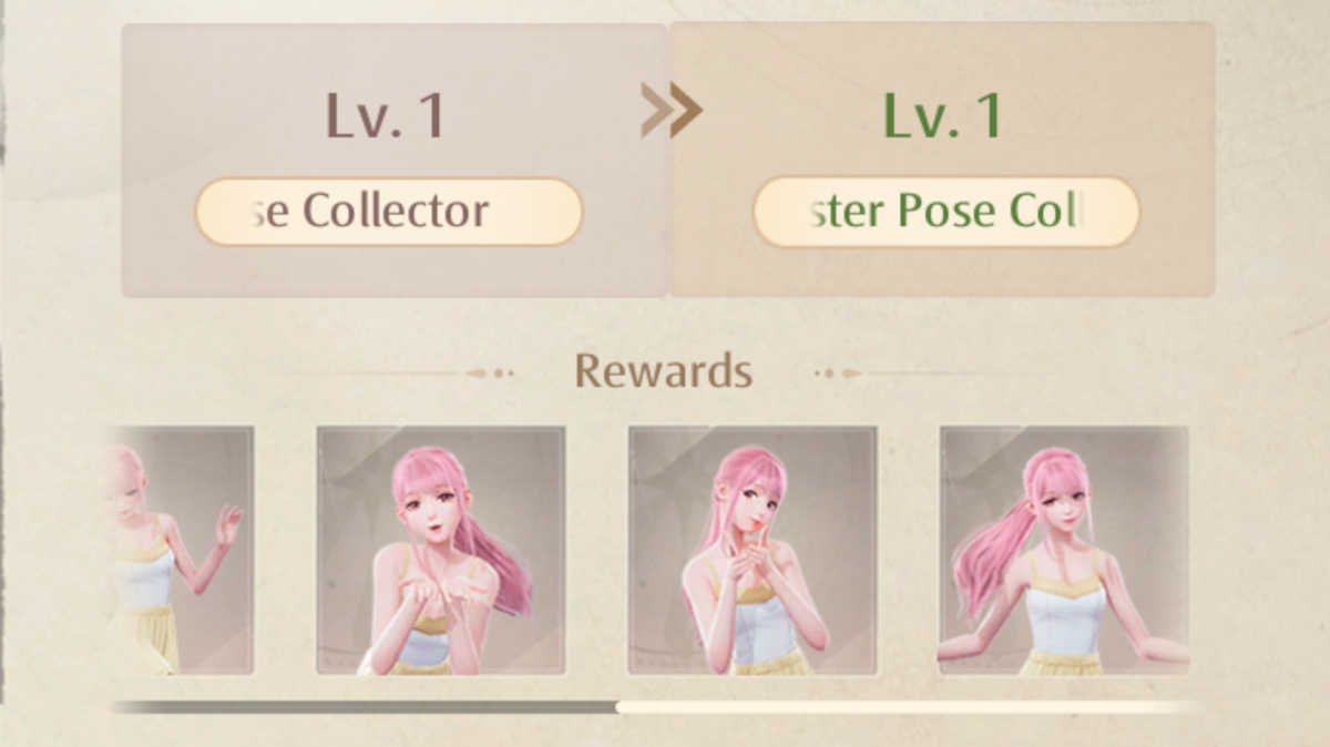 Camera upgrade rewards in Infinite Nikki