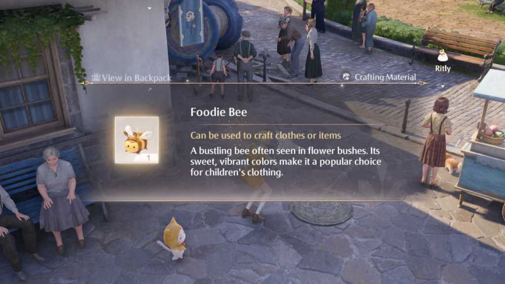 Foodie Bee info in Infinity Nikki