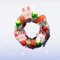 Cozy Freezer Bunny Wreath